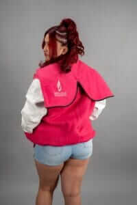 Varsity Jacket Las Vegas | Premium Streetwear & Outerwear | Reign Gear 2 Zipper Hooded Varsity Letterman Jacket