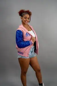 How to Style a Varsity Jacket in Las Vegas | Reign Gear LLC 1 Style a varsity jacket in Las Vegas street setting
