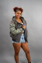 Classic Varsity Jacket 14 Reign Gear women's classic varsity jacket