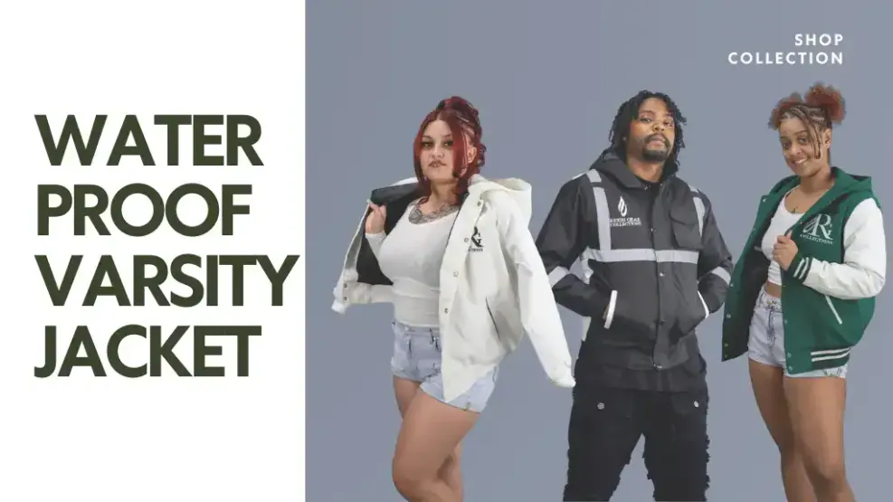 Waterproof Varsity Jacket | Stay Stylish and Dry | Reign Gear 2 Waterproof Varsity Jacket: How to Stay Stylish and Dry with Reign Gear
