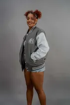 Classic Varsity Jacket 37 Reign Gear women's heritage varsity jacket