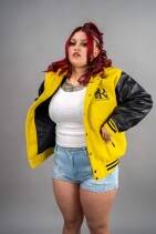 Zipper Varsity Jacket 2 Zipper Hooded Varsity Letterman Jacket